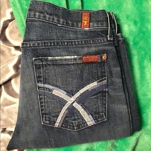 7 FAMK JEANS 28x29